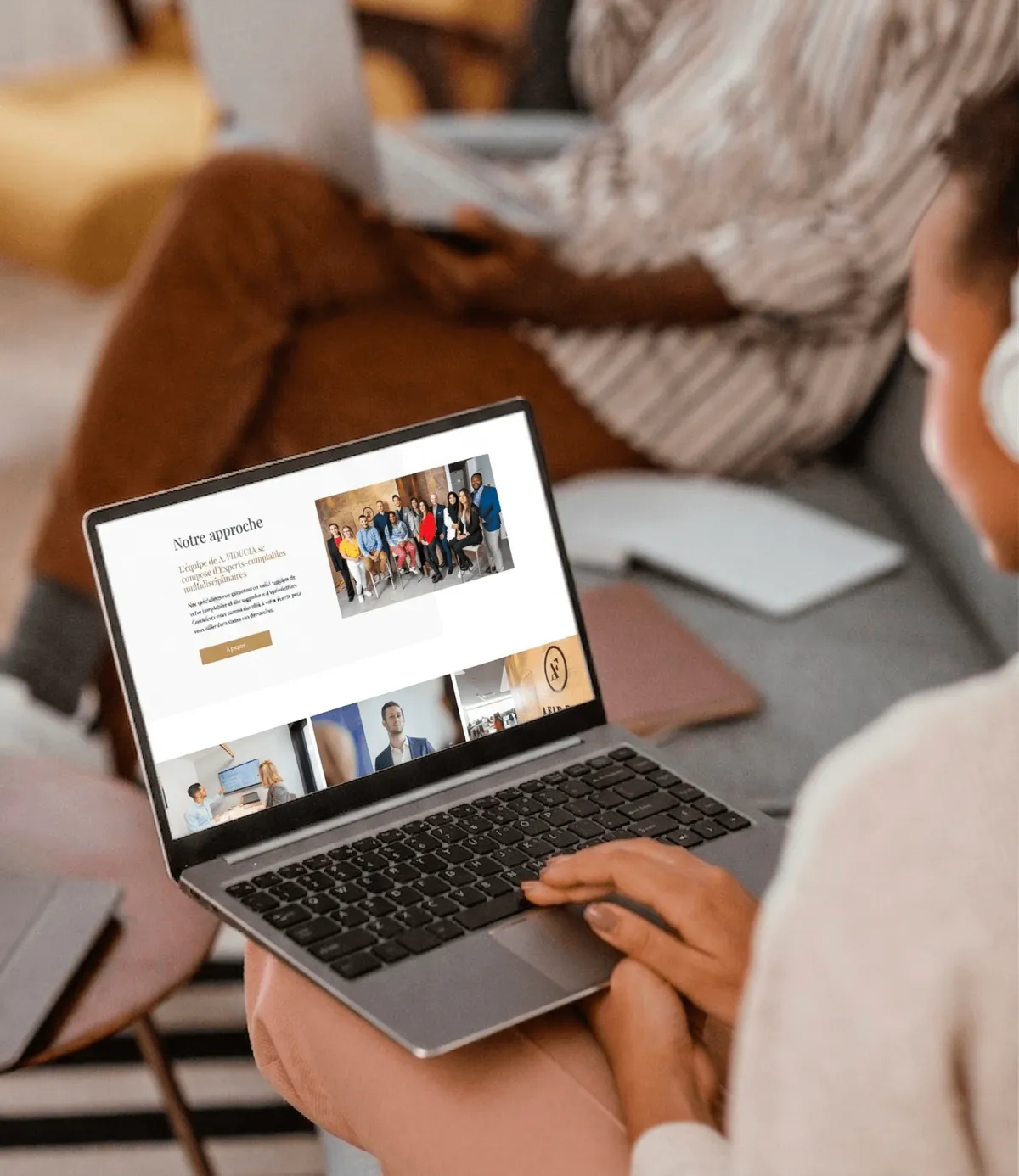 Aperçu du site web d'Afiducia